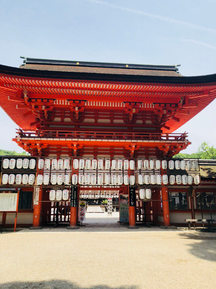 京都　世界遺産 下鴨神社